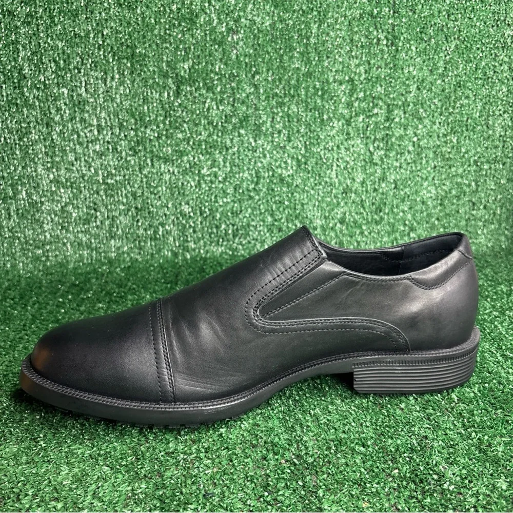 Shoes For Crews‎ “Statesman” Cap Toe Slip On Oxfords Mens Size 12 - NEW